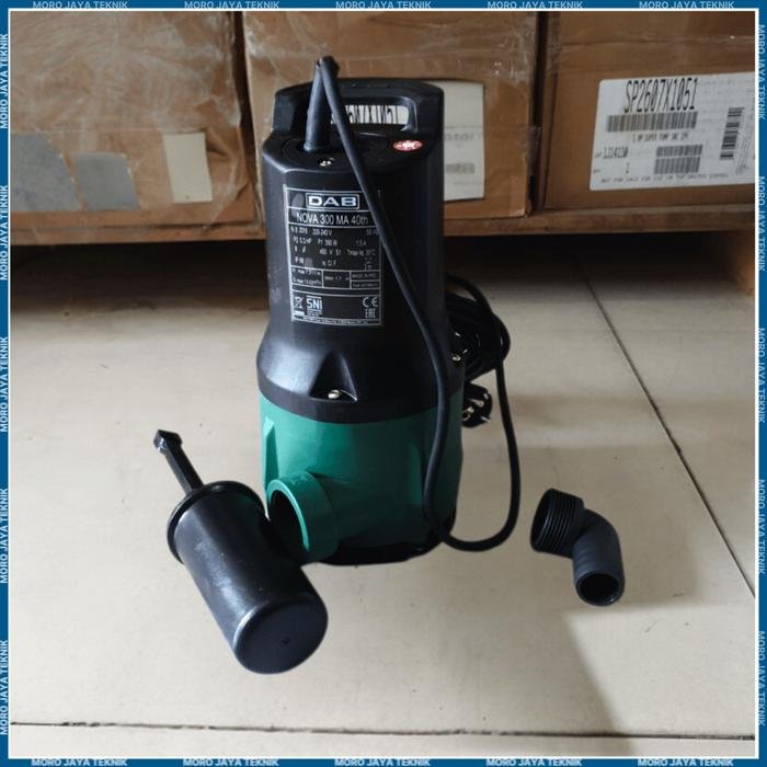 Pompa Celup DAB Nova 300 MA Otomatis 220 Watt Debit 13 m3/Jam Pompa celup DAB Nova 300 MA otomatis 220 watt – foto 3