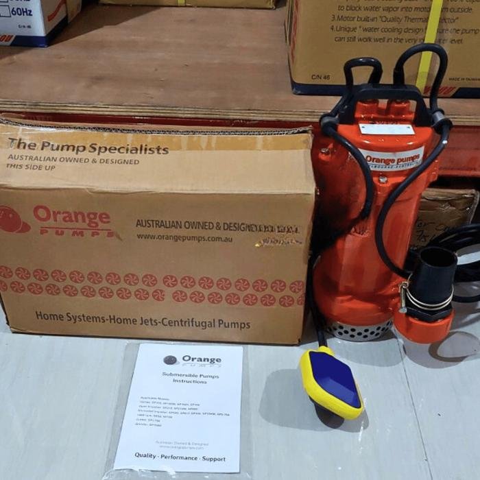 Pompa Celup Orange SP 630 Auto Air Kotor 1.100 watt Outlet 2 inci Pompa celup Orange SP 630 auto air kotor 1.100 watt outlet 2 inci – foto 3