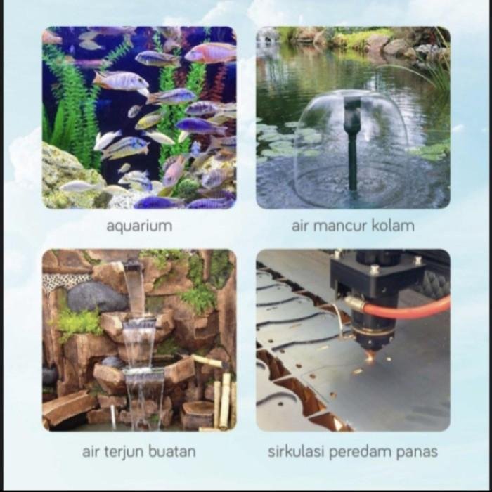 Pompa Celup Waterplus SS-F-3800 70 Watt Pompa Kolam Ikan dan Air Mancur Pompa celup Waterplus SS-F-3800 70 watt pompa kolam ikan dan air mancur – foto 7
