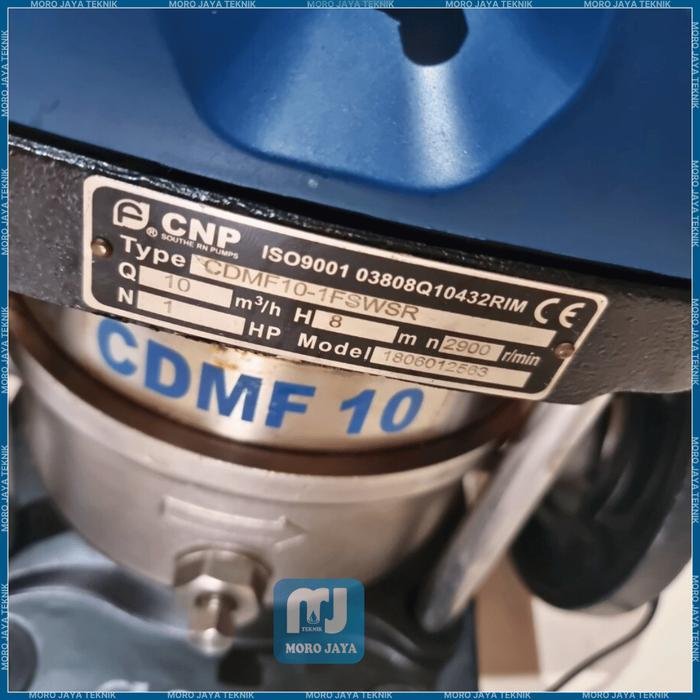 Pompa CNP CDMF 10-1 1 HP 380V 3 Fase Multistage Vertikal Pompa CNP CDMF 10-1 multistage vertikal 380V 3 fase – foto 3