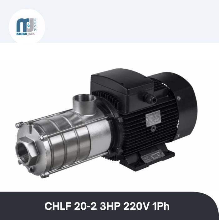 Pompa CNP CHLF 20-20 3 HP 220V 1 Fase Multistage Horizontal Stainless Pompa CNP CHLF 20-20 multistage horizontal stainless 220V – foto 4