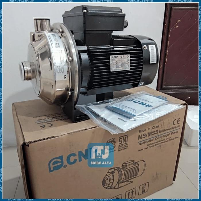 Pompa CNP MS60/0.75 1 HP 220V 1 Fase Sentrifugal Stainless SS304 Pompa CNP MS60/0.75 sentrifugal stainless SS304 220V – foto 3