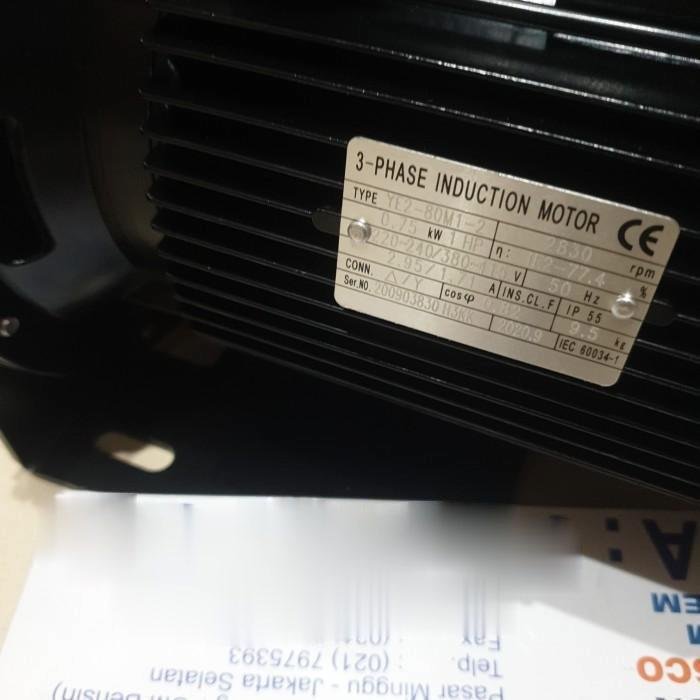 Pompa CNP MS60/0.75SSC 1 HP 380V 3 Fase Sentrifugal Stainless SS304 Pompa CNP MS60/0.75SSC sentrifugal stainless SS304 380V – foto 5