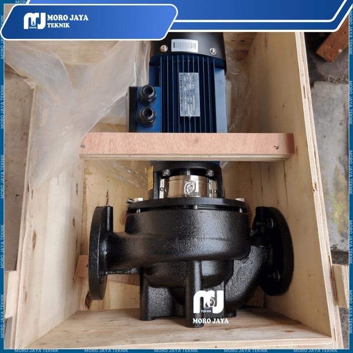 Pompa CNP TD50-15/2 2 HP 380V Sirkulasi Inline Impeller SS304 Pompa CNP TD50-15/2 sirkulasi inline SS304 380V