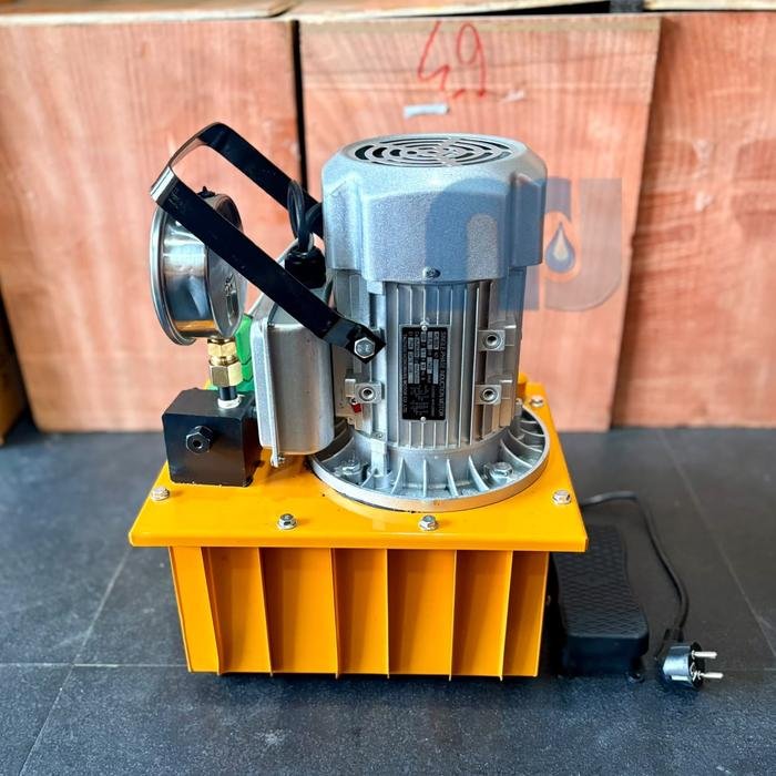 Pompa Hidrolik Listrik Barton DB075-S1 750W 220V 700 Bar Single Acting 7 Liter Pompa hidrolik listrik Barton DB075-S1 750W 220V 700 bar single acting – foto 3