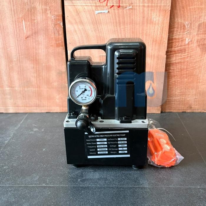Pompa Hidrolik Listrik Barton QQ-700-2 Double Acting 700 Bar 2 Liter 220V Pompa hidrolik listrik Barton QQ-700-2 double acting 700 bar 2 liter – foto 3