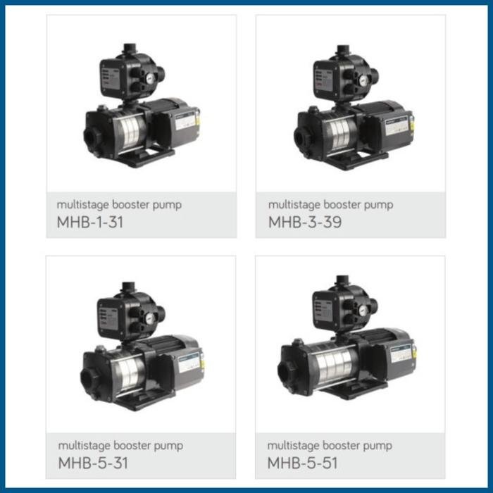 Pompa Waterplus MHB-3-39 Multistage Booster SUS304 Pompa Waterplus MHB-3-39 multistage SUS304 – foto 5