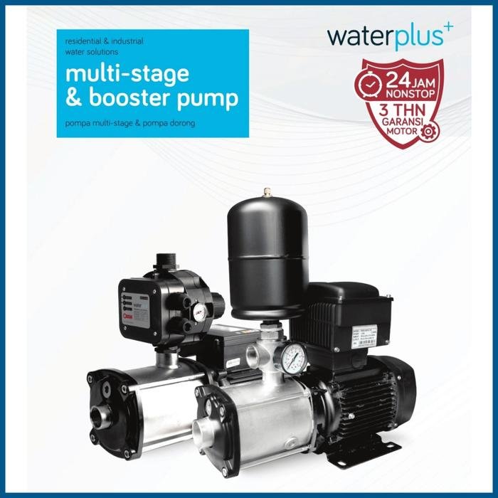 Pompa Waterplus MHSI 3-47 SP Inverter Self-Priming SUS304 Pompa Waterplus MHSI 3-47 SP multistage SUS304 – foto 7