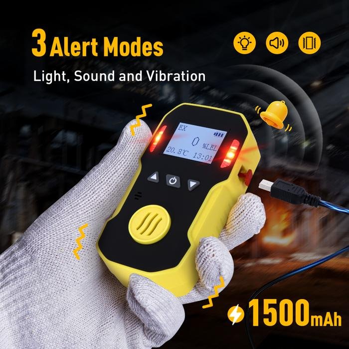 Portable Gas Detector Bosean BH-90A CO Karbon Monoksida 0-1000 ppm Portable gas detector Bosean BH-90A CO karbon monoksida 0-1000 ppm – foto 4