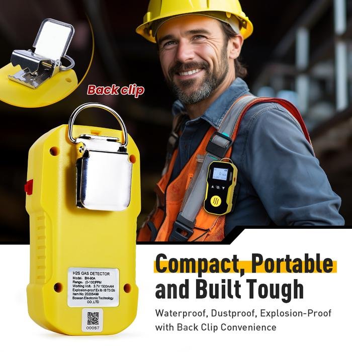 Portable Gas Detector Bosean BH-90A CO Karbon Monoksida 0-1000 ppm Portable gas detector Bosean BH-90A CO karbon monoksida 0-1000 ppm – foto 7