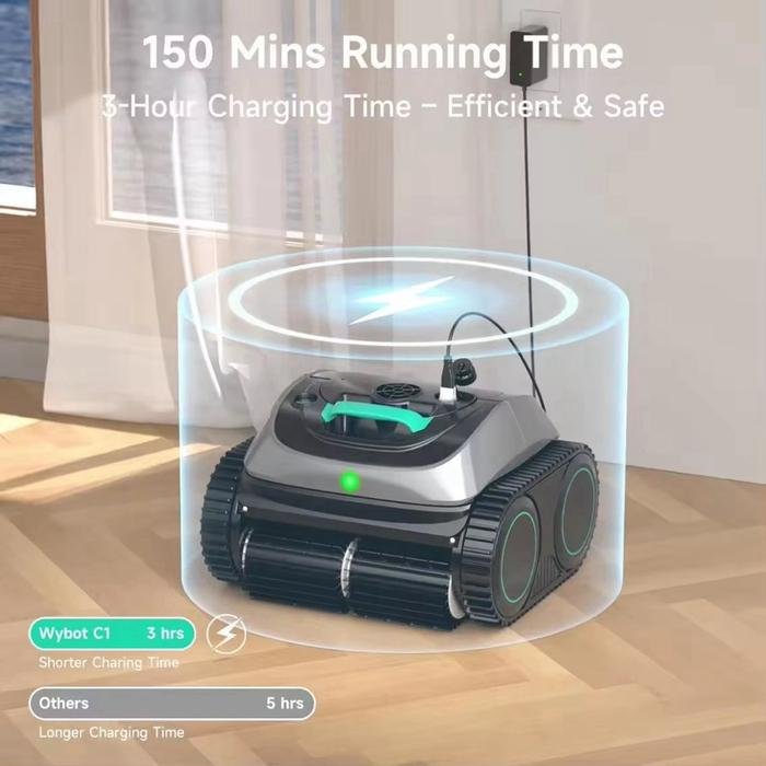 Robot Pembersih Kolam Aiper Seagull Plus Cordless 120 Menit 120 m2 Robot pembersih kolam Aiper Seagull Plus cordless 120 menit untuk kolam 120 m2 – foto 2