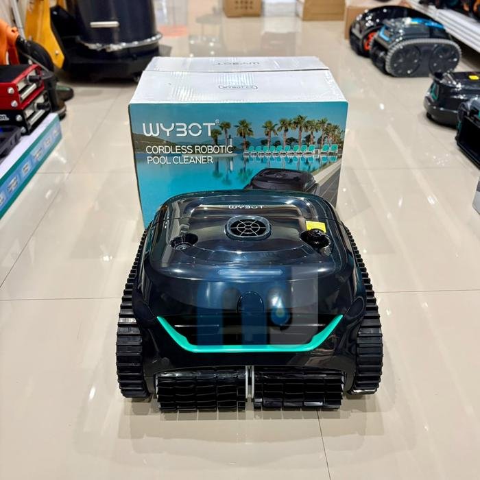 Robot Pembersih Kolam WYBOT C2 Cordless Lantai Dinding dan Garis Air Robot pembersih kolam WYBOT C2 cordless pembersih lantai dinding dan garis air – foto 6