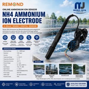 Sensor amonium Remond RMD-ISNH4P1 NH4 online RS485 4-20mA