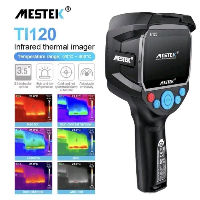 Thermal Imager Mestek TI-1240 Kamera Inframerah Layar 3,5 Inci -20 s.d. 400 C Thermal imager Mestek TI-1240 kamera inframerah layar 3,5 inci – foto 4