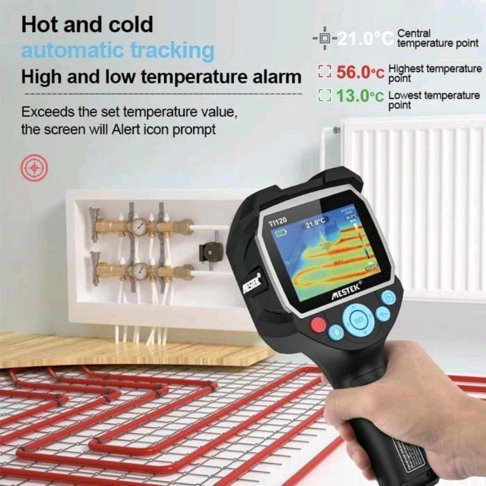 Thermal Imager Mestek TI-1240 Kamera Inframerah Layar 3,5 Inci -20 s.d. 400 C Thermal imager Mestek TI-1240 kamera inframerah layar 3,5 inci – foto 8