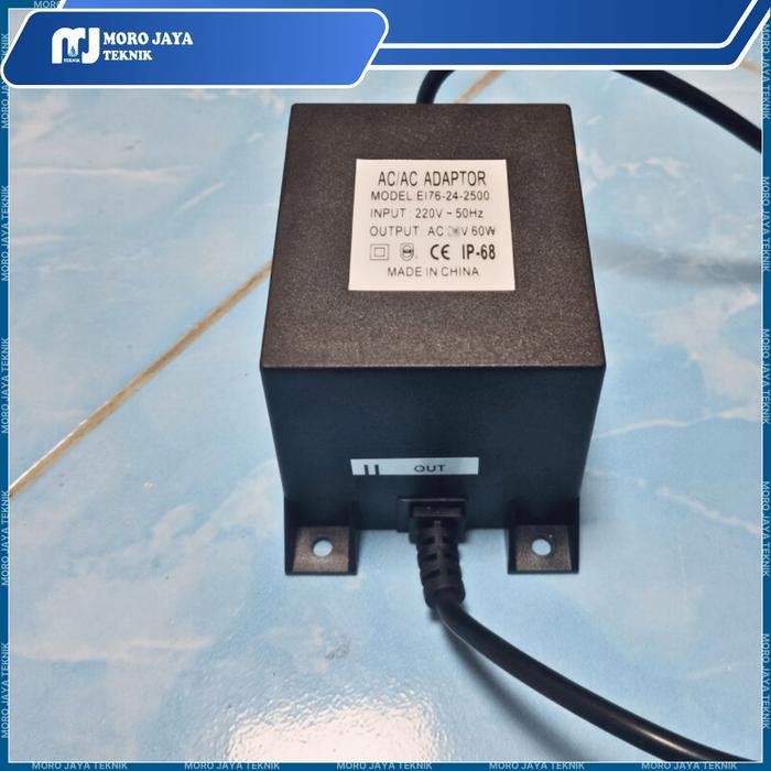 Travo Kolam AC 60 Watt 12VAC IP68 Adaptor Lampu Kolam Renang Travo Kolam AC 60 Watt 12VAC IP68 adaptor lampu kolam renang – foto 2
