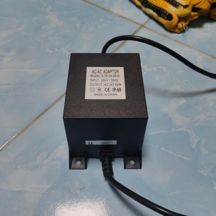 Travo Kolam AC 60 Watt 12VAC IP68 Adaptor Lampu Kolam Renang Travo Kolam AC 60 Watt 12VAC IP68 adaptor lampu kolam renang – foto 3