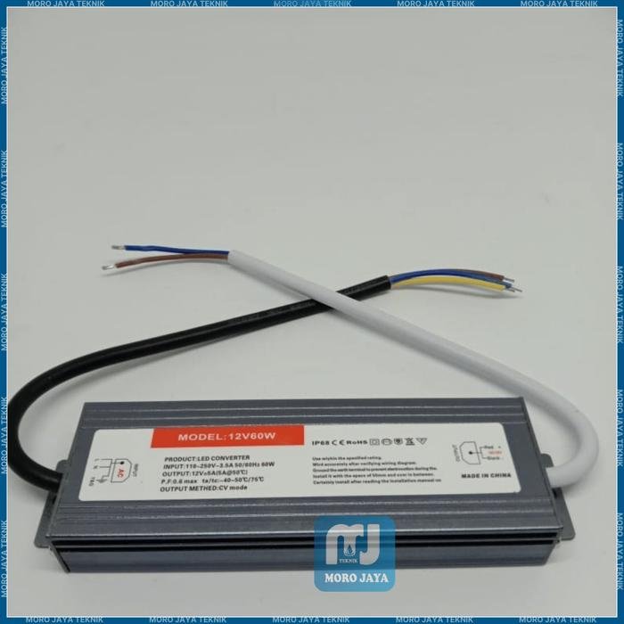 Travo Kolam Renang 60 Watt 12VDC IP68 Adaptor Lampu Kolam Renang Travo Kolam Renang 60 Watt 12VDC IP68 adaptor lampu kolam renang – foto 2