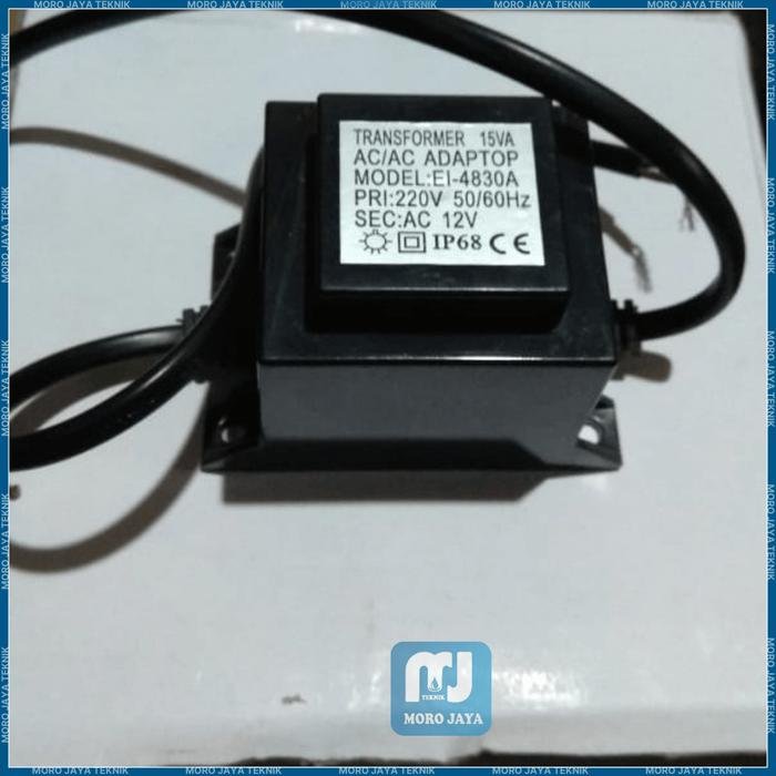 Travo Lampu Kolam 15VA 12VDC IP68 Adaptor Lampu Kolam Renang Travo Lampu Kolam 15VA 12VDC IP68 adaptor lampu kolam renang – foto 3
