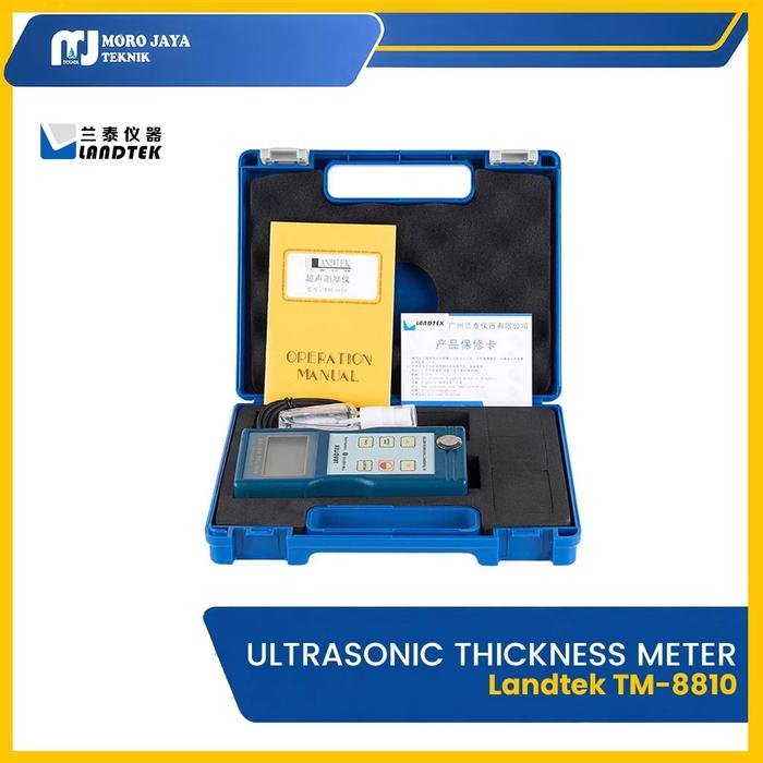 Ultrasonic Thickness Gauge Landtek TM-8810 Alat Ukur Tebal Dinding Pipa 200 mm Ultrasonic thickness gauge Landtek TM-8810 alat ukur tebal dinding pipa