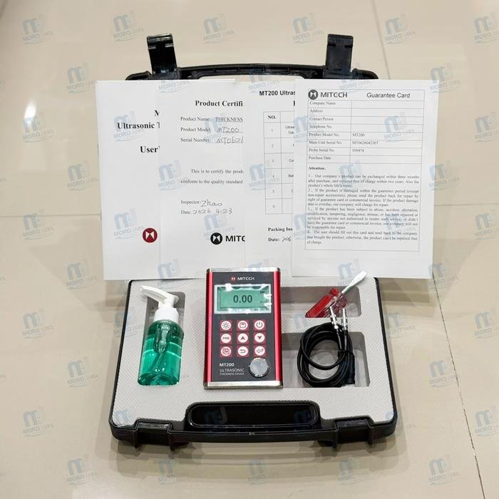 Ultrasonic Thickness Gauge MITECH MT200 Digital 0,75-300 mm Ultrasonic thickness gauge MITECH MT200 digital 0,75-300 mm – foto 4