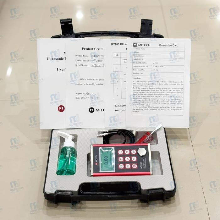 Ultrasonic Thickness Gauge MITECH MT200 Digital 0,75-300 mm Ultrasonic thickness gauge MITECH MT200 digital 0,75-300 mm – foto 5