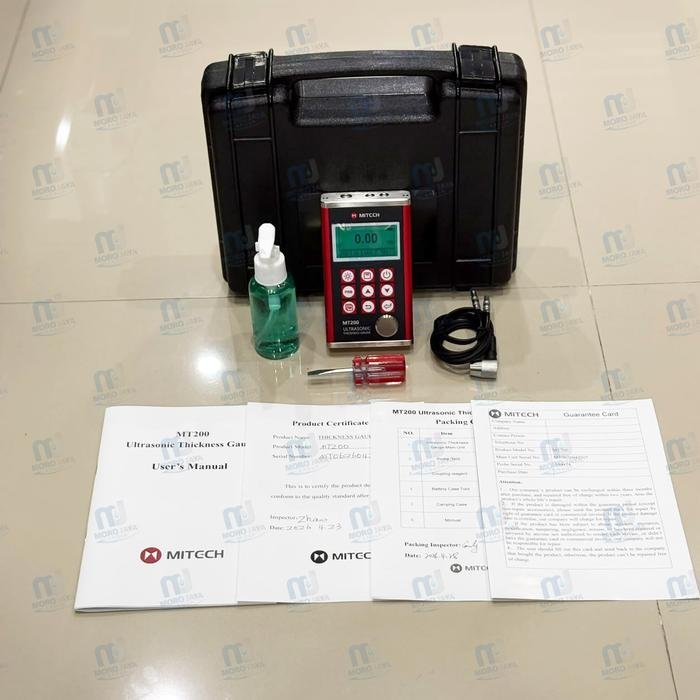 Ultrasonic Thickness Gauge MITECH MT200 Digital 0,75-300 mm Ultrasonic thickness gauge MITECH MT200 digital 0,75-300 mm – foto 6