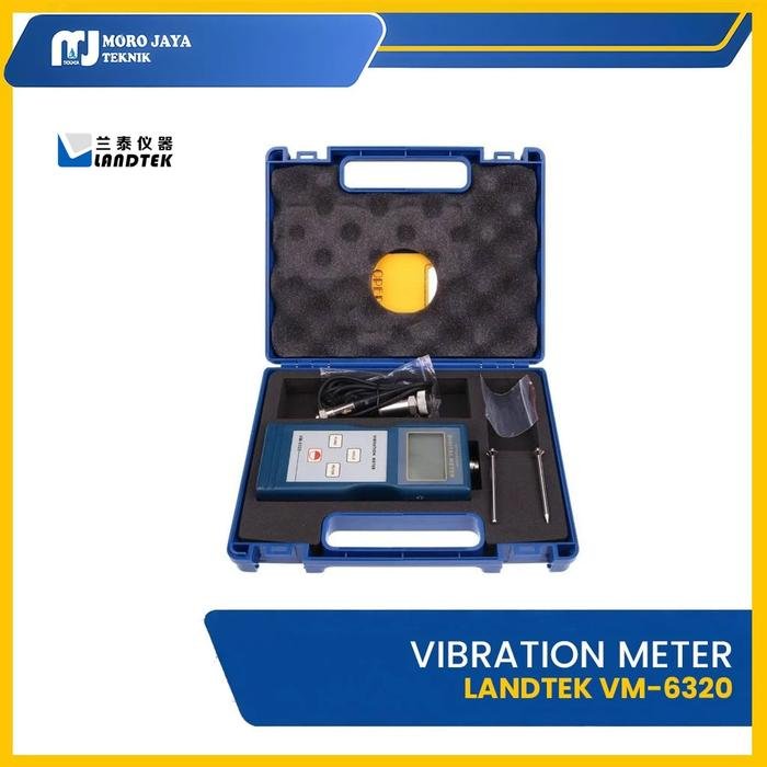 Vibration Meter Landtek VM-6320 Alat Ukur Getaran Mesin ISO 2954 Vibration meter Landtek VM-6320 alat ukur getaran mesin