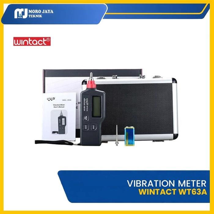 Vibration Meter Wintact WT63A Alat Ukur Getaran 3 Besaran Vibration meter Wintact WT63A alat ukur getaran 3 besaran
