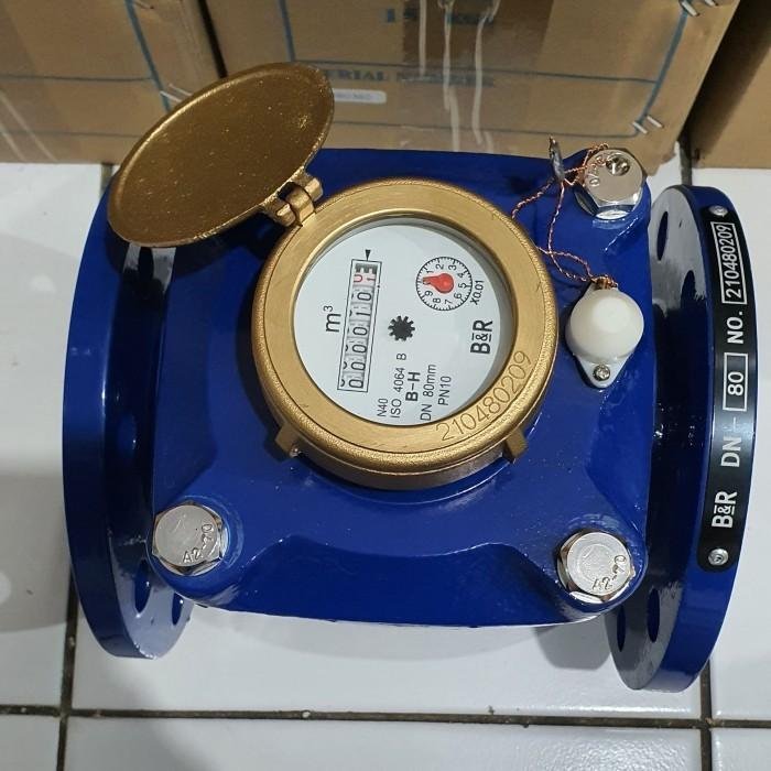Water Meter 3 Inch BR Flange Meteran Air Tera Kalibrasi Water meter 3 inch BR flange meteran air tera kalibrasi – foto 2