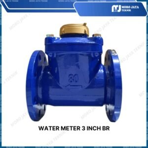 Water meter 3 inch BR flange meteran air tera kalibrasi