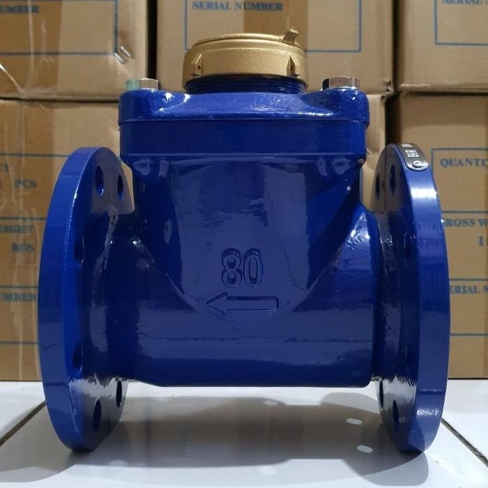 Water Meter 3 Inch BR Flange Meteran Air Tera Kalibrasi Water meter 3 inch BR flange meteran air tera kalibrasi – foto 5