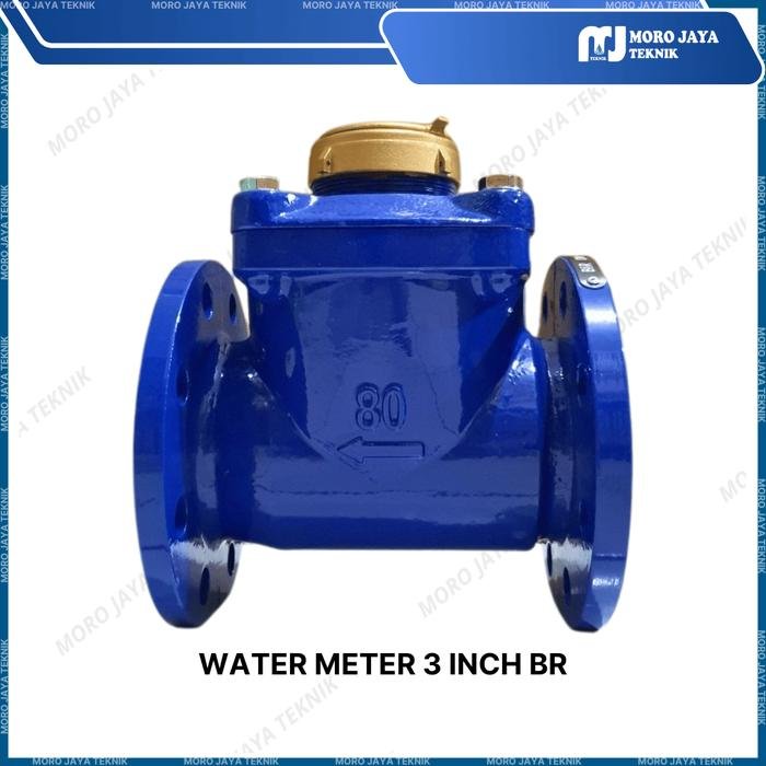 Water Meter 3 Inch BR Flange Meteran Air Tera Kalibrasi Water meter 3 inch BR flange meteran air tera kalibrasi
